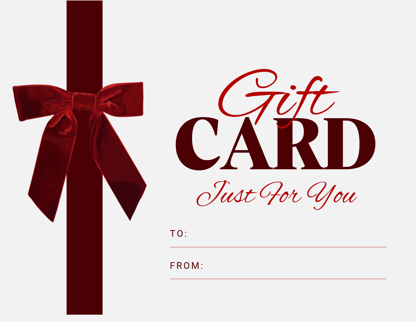 Gift Card 🎀