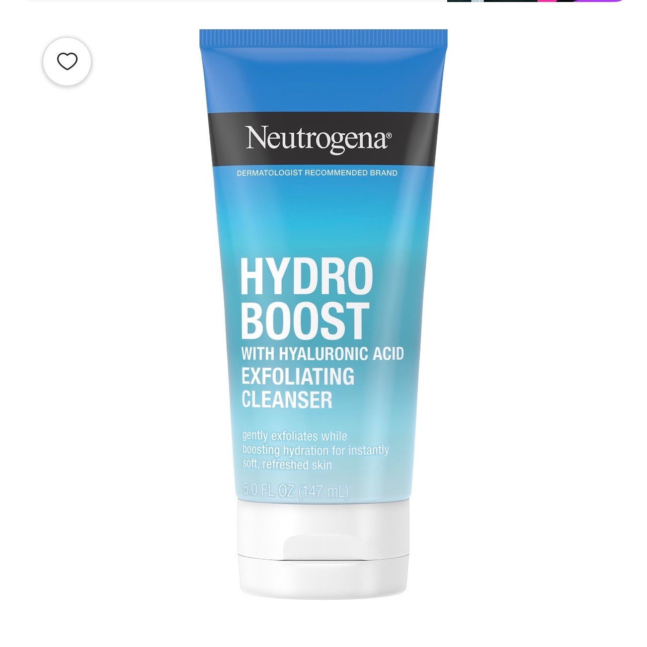 Sa texture légère nettoie les impuretés et le maquillage tout en gardant la peau confortable , douce and hydratée